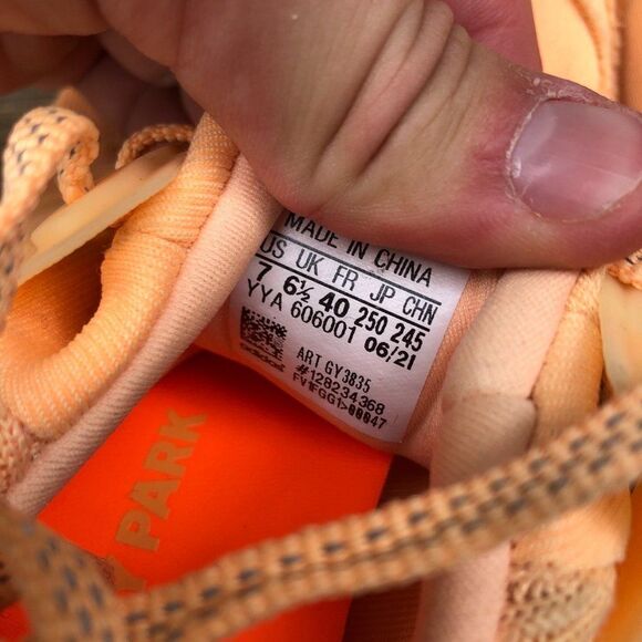 ADIDAS Ultra Boost OG Beyonce Ivy Park Rodeo Acid Orange Size 7 - Picture 7 of 16